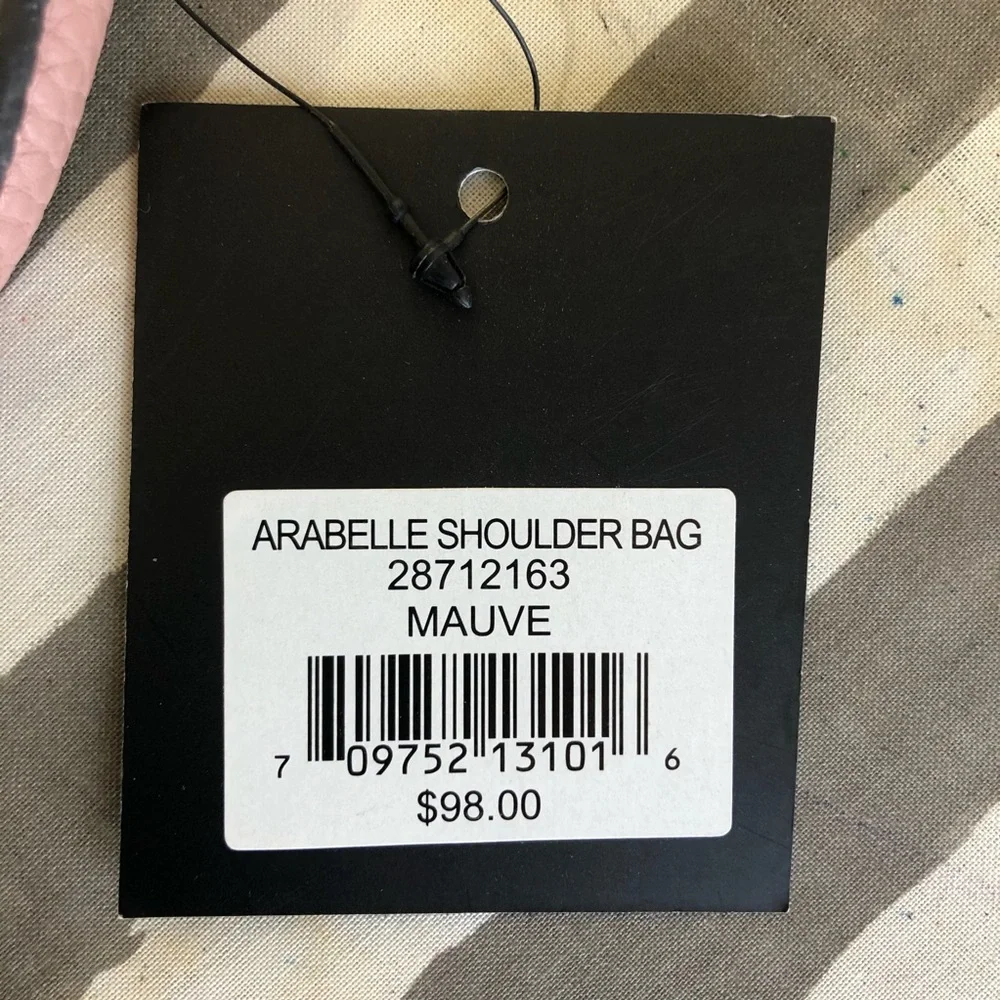 Nanette lepore NWT arabelle shoulder bag in mauve - Picture 7 of 8